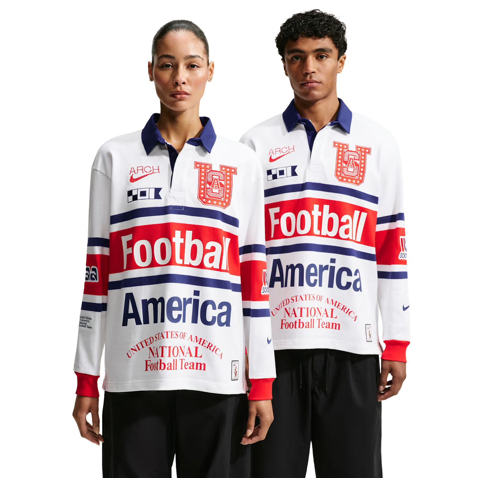 Nike x V.A.A. x USA Long-Sleeve Rugby Top – Canary Yellow