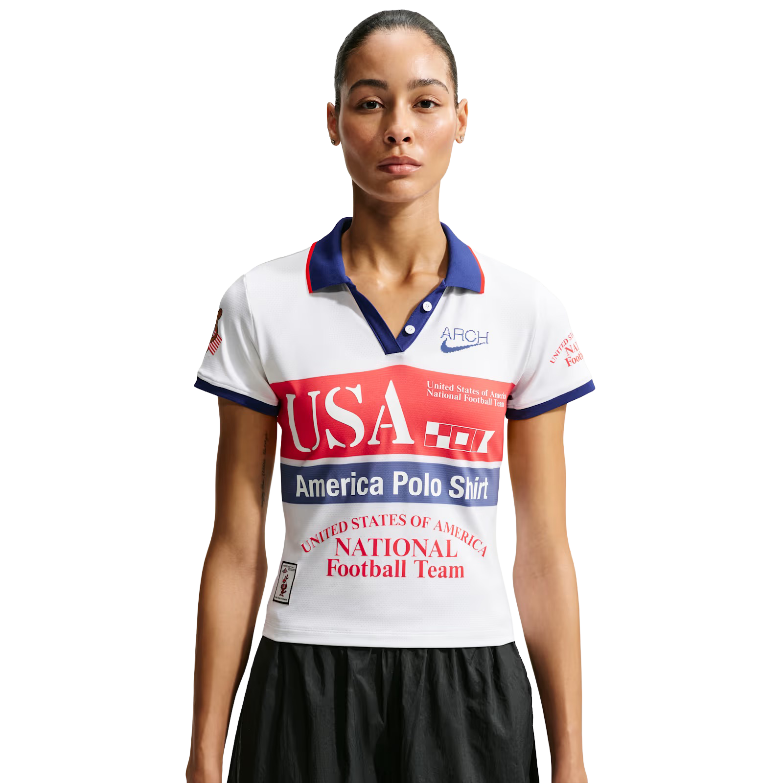 Nike x V.A.A. x USA Women's Short-Sleeve Polo – Canary Yellow