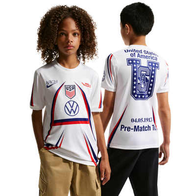 Nike x V.A.A. x USA Big Kids' Short-Sleeve Soccer Top