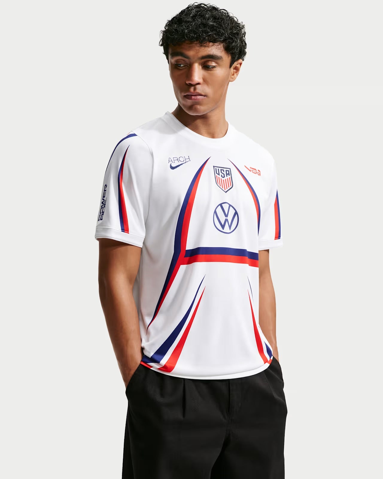 Nike x V.A.A. x USA Men's Short-Sleeve Soccer Top – Canary Yellow