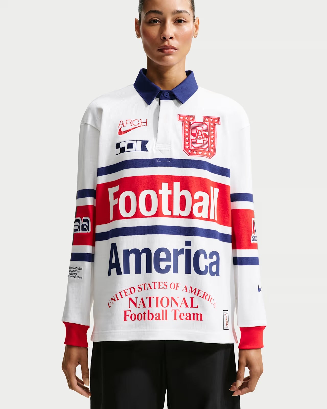 Nike x V.A.A. x USA Long-Sleeve Rugby Top – Canary Yellow