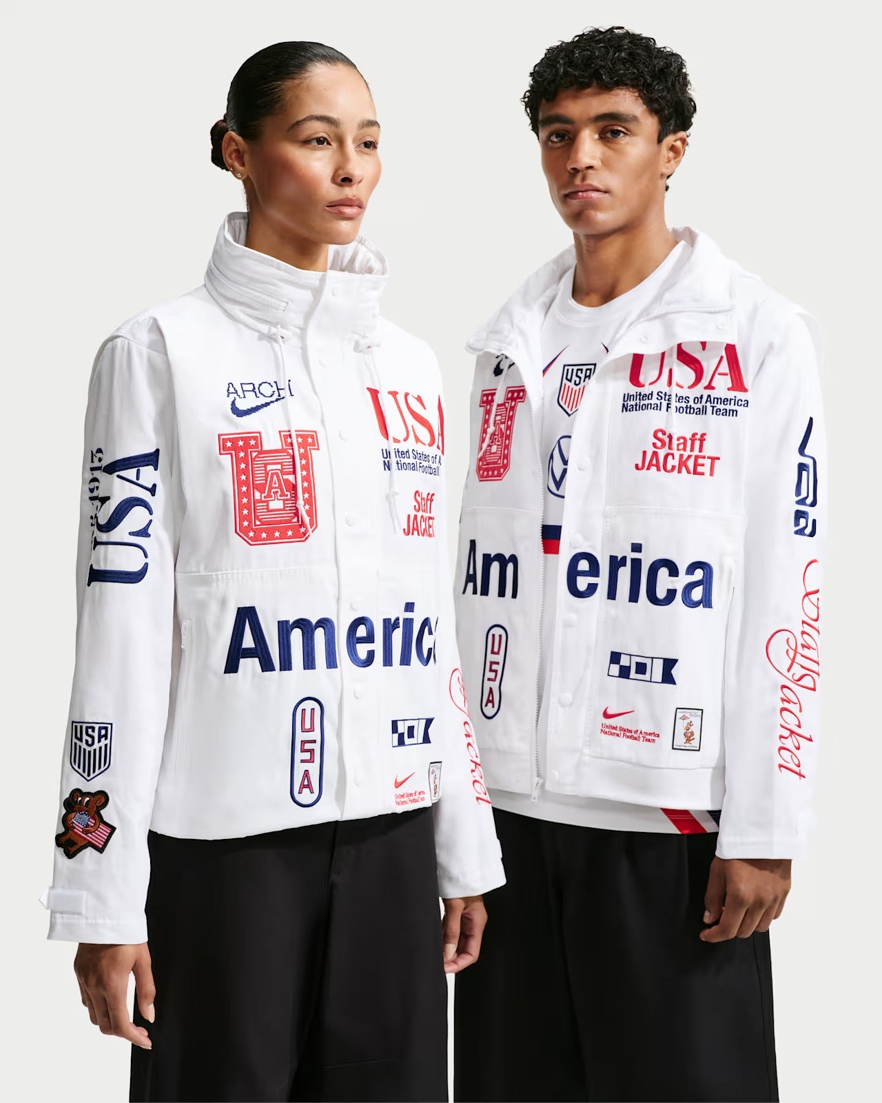 Nike x V.A.A. x USA Woven Staff Jacket – Canary Yellow