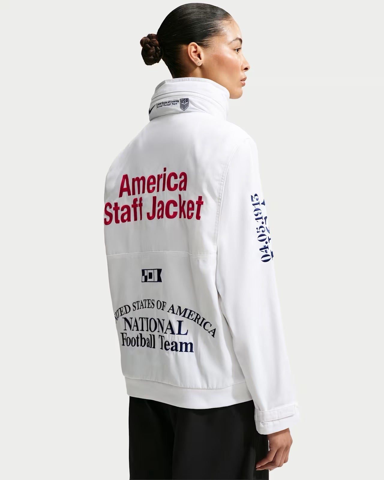 Nike x V.A.A. x USA Woven Staff Jacket – Canary Yellow