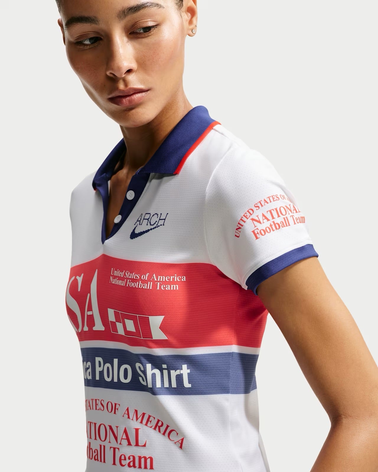 Nike x V.A.A. x USA Women's Short-Sleeve Polo – Canary Yellow